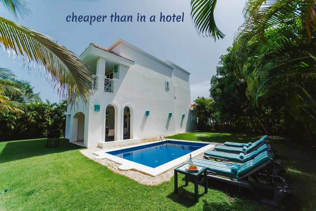 Private Villa Laperla Iberosta 3Bdr, Pool, Beach, Wifi Punta Cana